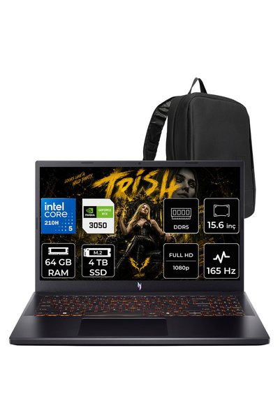 ACER Nitro V 15 Intel Core 5 210H RTX 3050 6GB 65W 64GB RAM 4TB SSD 15.6" Ful...