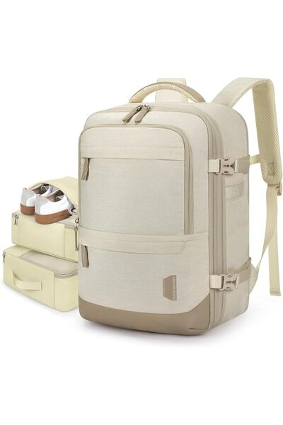 BAGSMART unisex-adult Bm0301042 travel backpack carry on flight approved (pac...