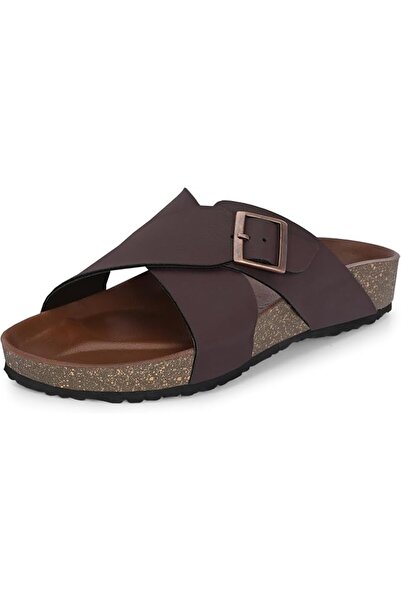 Centrino 7311 mens Cushion Sliders/Slippers | PU Padding on the Footbed | Bou...