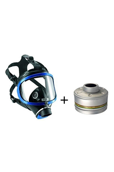 Drager 6300 Tam Yüz Gaz Maskesi + Filtreli Kombine Set