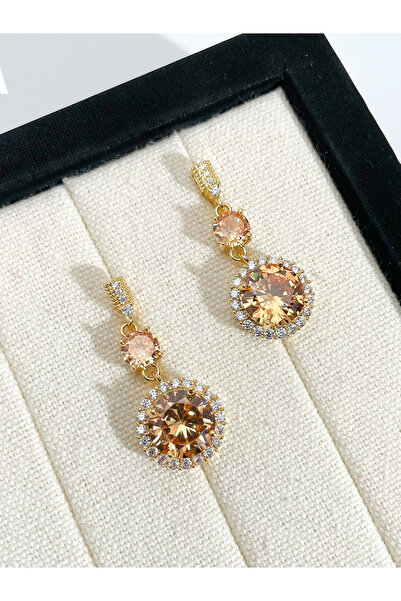 Take Two By Styli Embellished Dangle Earrings