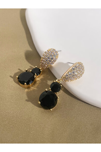 Take Two By Styli Embellished Dangle Earrings
