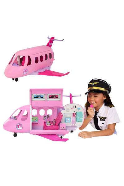 Barbie ®'NİN Sesli Barbie'nin Rüya Uçağı JLW92 (ORJİNAL LİSANSLI )