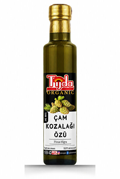 TİJDA Çam Kozalağı Özü (Pinus Nigra) 250 ml,Şekersiz,Kaynatma yapılmamış,içeriği korunarak üretilmiştir,Saf öz