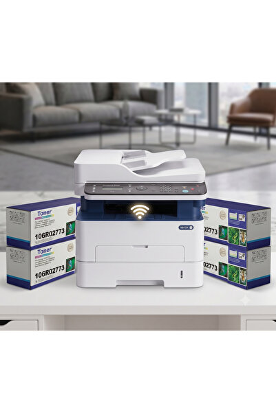 Xerox PACHET PROMOȚIONAL: Imprimantă laser monocromă WorkCentre 3025NI + 4 ca...
