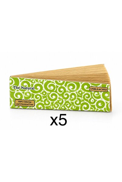 Green 5 Adet Brown Filter Tips (5x50)
