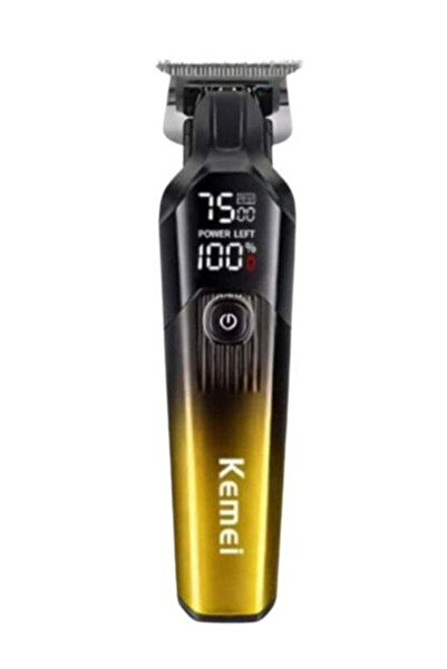 Kemei Aparat de tuns profesional pentru bărbați, KM-1358, 7500 RPM, Afișaj LE...