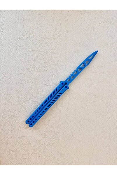 Balisong Kelebek Trainer Antrenman Aparatı – Kesici Olmayan Plastik Eğitim Modeli
