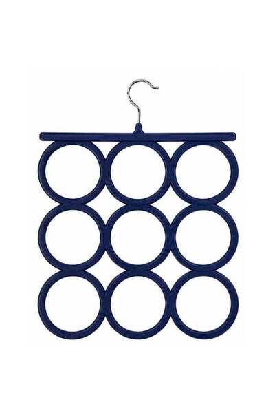 Generic Nine-Ring Hanging Organiser. (ASSORTED COLORS)