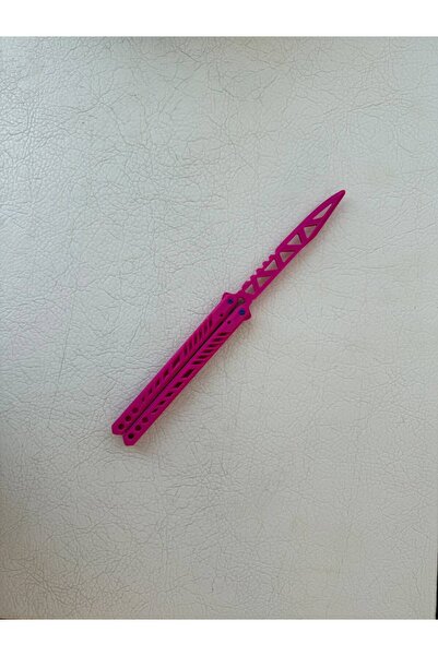 Genel Markalar Balisong Kelebek Trainer Antrenman Aparatı – Kesici Olmayan Pl...