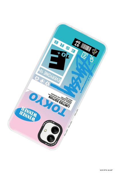 New Face Spt-Gld Newface Galaxy A04 Case Estoril Patterned Cover - Estoril (1...