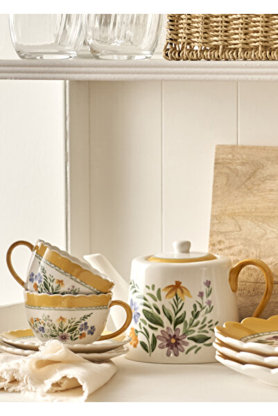 Bella Maison Bianca New Bone 3'lü Çay Seti