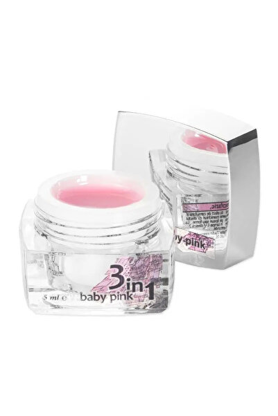 Janet Hand&Nails Gel UV 3 în 1 Roz Bebeluș 5ml
