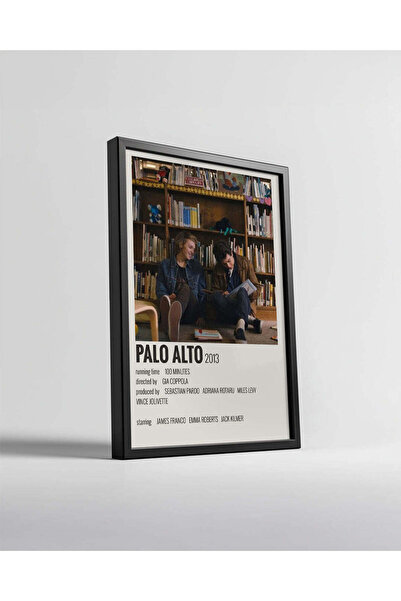 Palo Alto Özel Tasarım Dekoratif Duvar Tablosu Poster