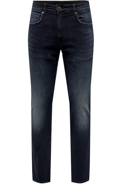 ONLY & SONS JUNIOR جينز رجالي من ONLY & SONS موديل Onsloom Slim باللون الأزرق...