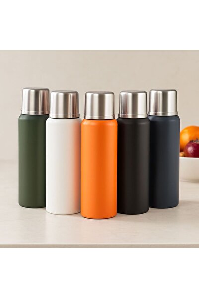 Mestore 1L Mountaineer Thermos Double Walled Stainless Steel Leak Proof with Lid