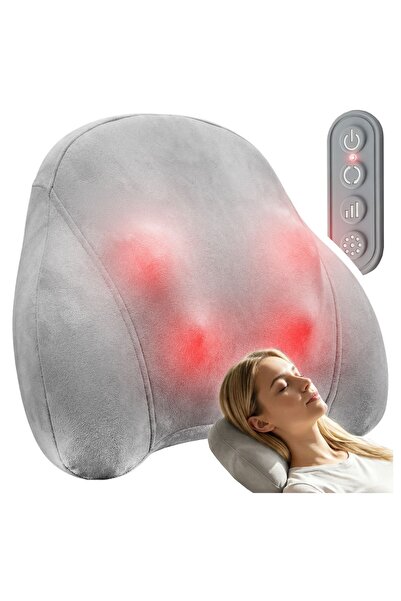 MalTec MAX-Comfy 1800 Wireless Pernă de masaj fără fir pentru spate, gât, pic...