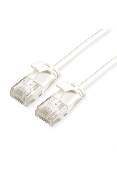 OEM UTP 2m Cat6a Λευκό Slim LSZH