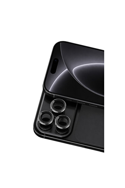Nezih Case İphone 18 Pro / 18 Pro Max Uyumlu Kolay Uygulama Aparatlı Kamera L...
