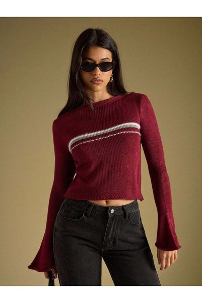 Sheya Pulover, bordo - L