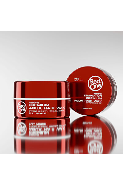 Red One Redone Red Temptation Premium Aqua Hair Wax 100 ML - Kontrollü Saç St...