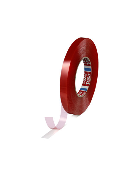 Tesa Bandă dublu adezivă, transparent, 50m x 12mm, rezistență UV și umiditate