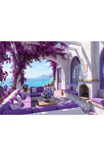 VIODESIGN Fototapet abstract ,autoadeziv, Grecesc , multicolor,200x300 cm PE235