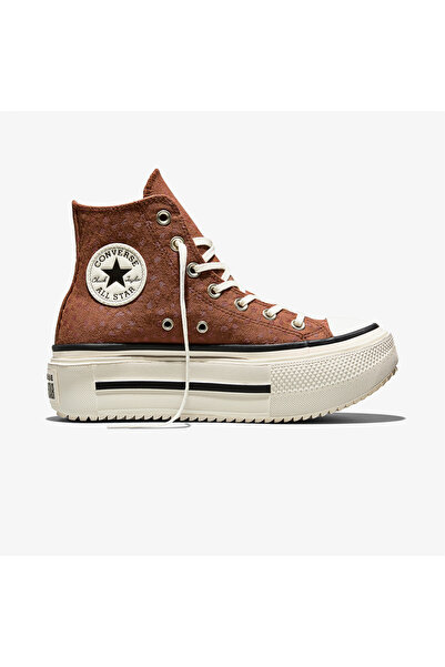 Converse Chuck Taylor All Star Lift Double Stack Unisex Kahverengi Sneaker