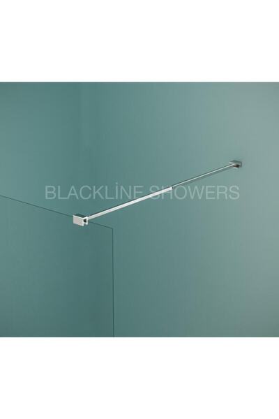Blackline Sabit Panel Full Cam Duşakabin Seperatör 6 MM OTEL TİPİ Yükseklik 2...