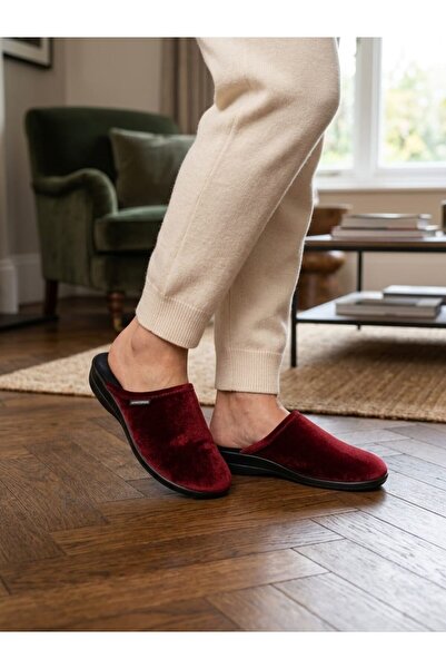 Ceyo Women's Velvet Fabric Comfortable House Slippers