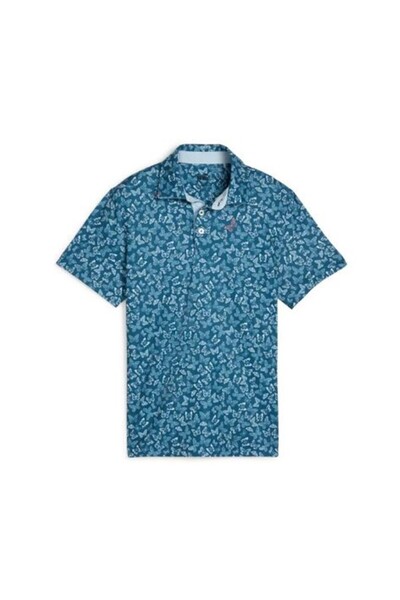 Puma Cloudspun Butterflies Polo Men's Golf Tshirt