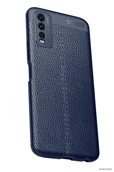 New Face Spt-Gld Newface Vivo Y11S Case Auto Focus Cover (142424) - Navy Blue