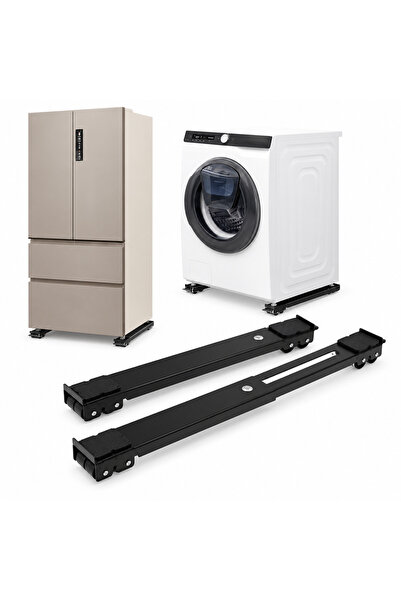 Golivn Adjustable Washing Machine Base Stand