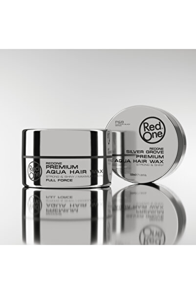 Red One Redone Silver Grove Premium Aqua Hair Wax 100 ML - Maksimum Sabitleme...