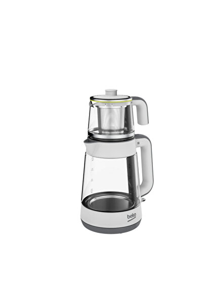 CM 5964 Floral 1900 W Çay Makinesi BEYAZ