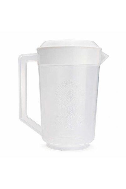 Home By SS 3L Plastic Water Jug Set with Lid & 4 Glasses | Multipurpose Beverage Pitcher for Water, Juice, Lemonade, Iced Tea & Cold Drinks