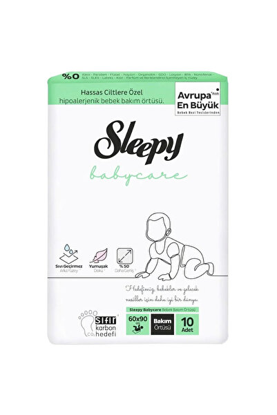 bebegen Sleepy baby care cover 60x90 cm 10 pieces