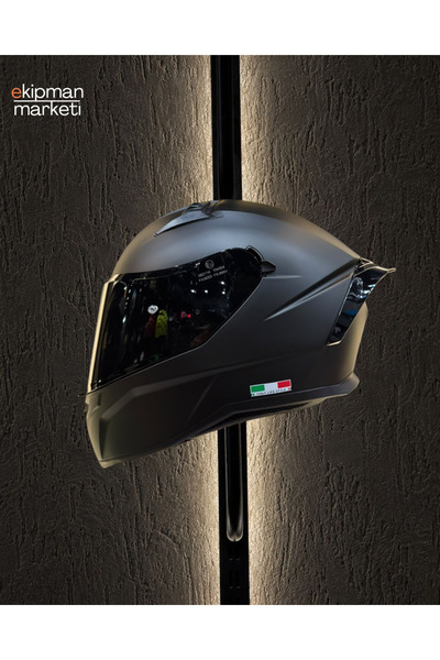 Sway 869 Matt Black Full Face Kask