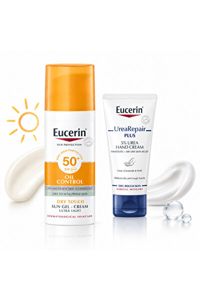 Eucerin Sun Protection and Hand Moisturizing Set