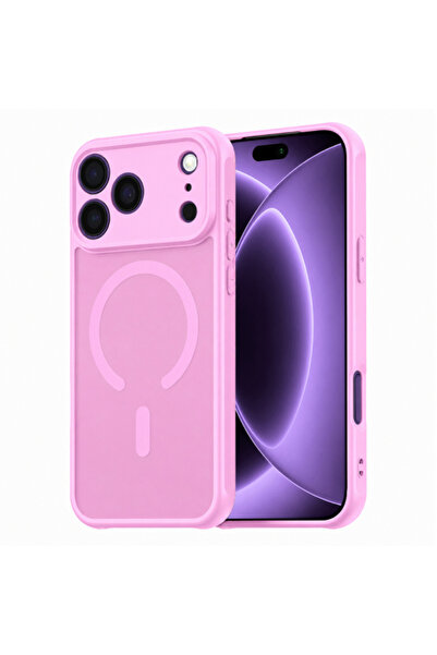 Techsuit Magsafe για Apple iPhone 18 Pro / 17 Pro, Techsuit, Halofrost II, ροζ