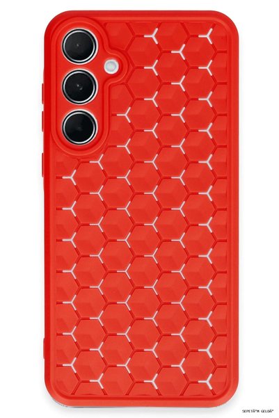 New Face Spt-Gld Newface Galaxy A25 5g Case P Silicone Cover (152949) - Red