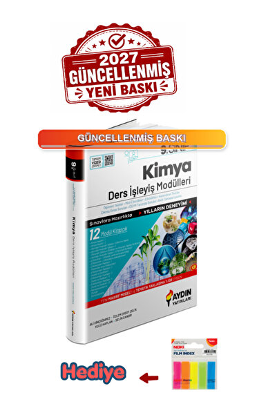 Aydın Yayınları Aydın 9.Sınıf Kimya Ders İşleyiş Modülleri 2026-2027 Yeni Bas...