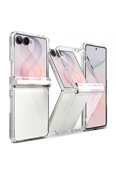 Ringke Калъф за Samsung Galaxy Z Flip8 F776, Ringke, Fusion Flap, Прозрачен