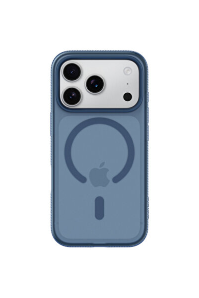 Belkin Husa MagSafe pentru Apple iPhone 17 Pro, Belkin, Sheerforce Grip, Bleu...