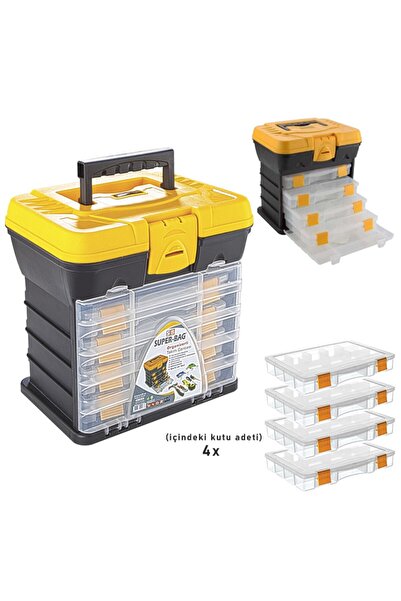ZEVLİ Süper Bag Organizerli Çanta Balıkçı / Malzeme
