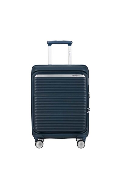 Samsonite Paralux Lacivert 55/20 Körüklü Kabin Boy Sert Valiz