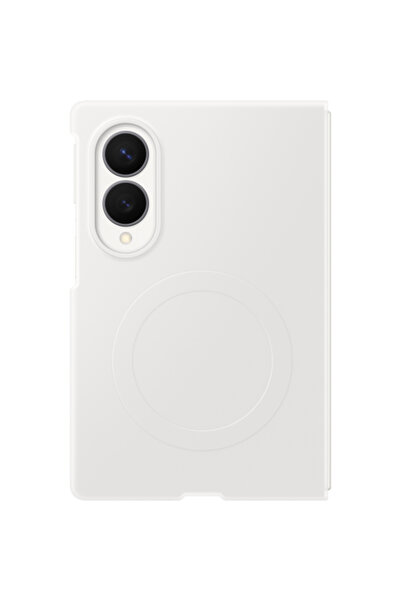 Samsung Θήκη για Galaxy Z Fold8 F971, Μαγνητική Θήκη Σιλικόνης, Λευκό