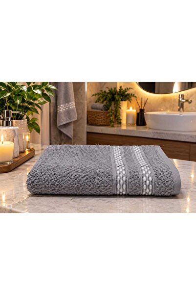 New Cotton Home منشفة حمام مصنوعة من القطن بنسبة 100%، مقاس 90x140 سم، ناعمة ...