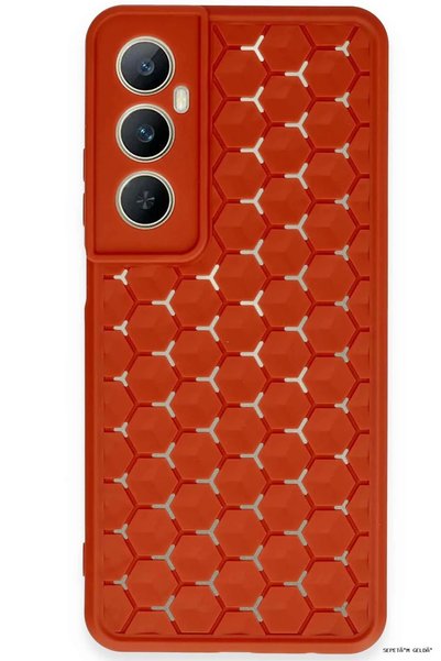 New Face Spt-Gld Newface Realme C65 Case P Silicone Cover (152929) - Red