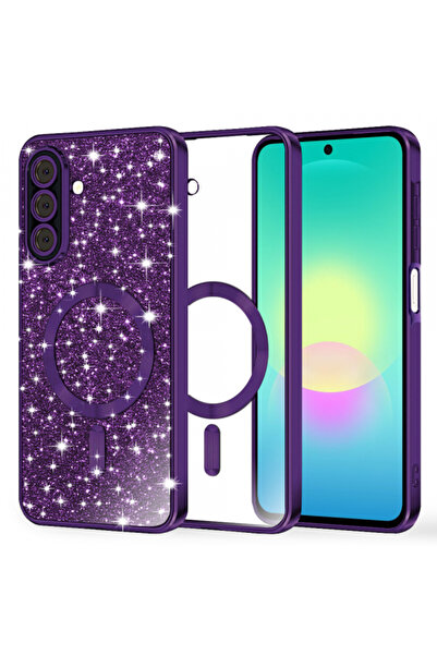 Techsuit Калъф MagSafe за Samsung Galaxy A27 5g, Techsuit, Луксозен брокат, M...
